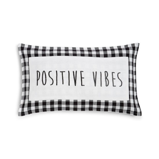  Positive Vibes 14″ x 24″ Decorative Pillow