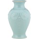  French Perle Fluted Vase 8″, Bluebell