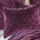 Home Ellora Velvet Standard Sham, Purple, 20×26