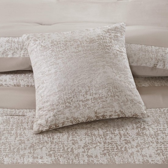  Ava Jacquard Chenille 7-Pc. Comforter Set, Queen