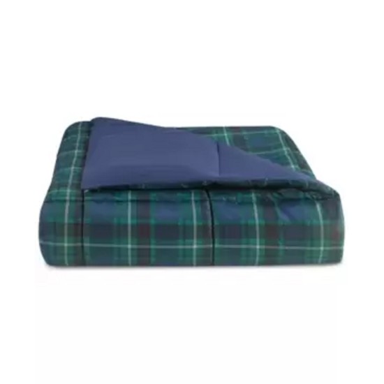  Essentials By  Reversible Plaid Twin Comforter