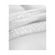  Cotton Tencel Blend Reversible 3 Pc. Comforter Set, Full/Queen, White