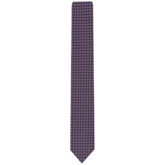  Men’s Markey Medallion Tie, Purple