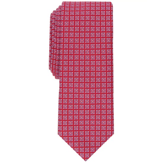  Men’s Markey Medallion Tie, Red