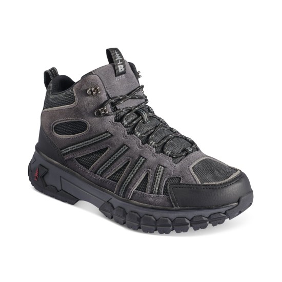 Bass & Co. Outdoor Men’s Peak Hiker 2 Mid-Top Hiking Boot  Shoes, Dark Gray, 9.5