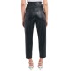  Womens Faux-Leather Pants, Black/S