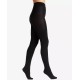  Womens Luxe Opaque Control Top 40 Denier Microfiber Leg Tights Black 4755, 3x-4x