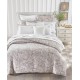  Damask Designs Jacobean 300-Thread Count 3-Pc. Full/Queen Comforter, Gray