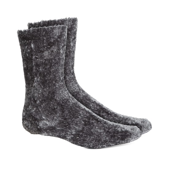  Women’s Chenille Super Soft Cozy Socks, Gray, 9-11