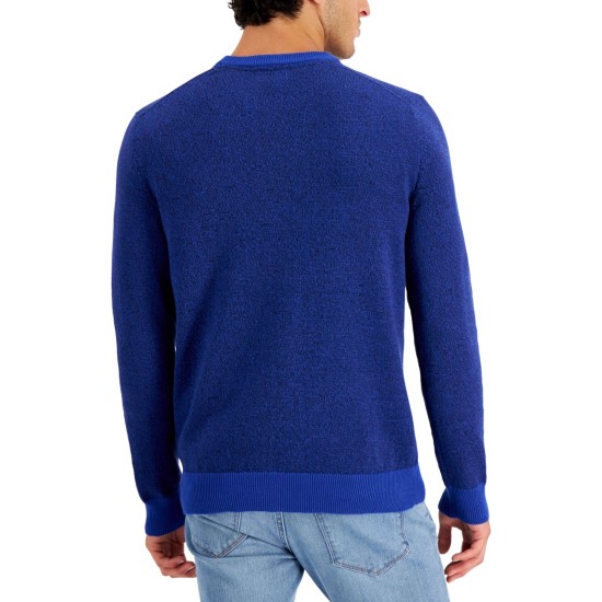  Men’s Elevated Cotton Marl Sweater