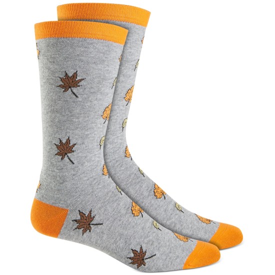  Mens Holiday Socks, Orange