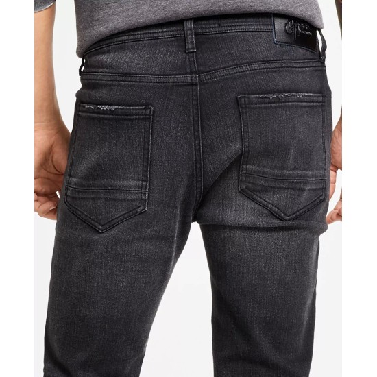  Men’s Moto Super-Slim Fit Jeans, Indian, 34×32