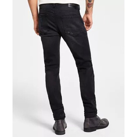  PISTON BLACK Men s Super Slim Fit Jeans US 33X32