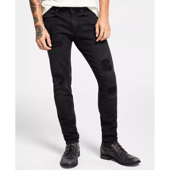  PISTON BLACK Men s Super Slim Fit Jeans US 33X32
