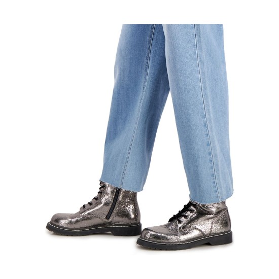  Womens Raw-Hem Wide-Leg Jeans, Light Blue/32
