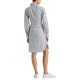 Lauren Ralph Lauren Striped Cotton Broadcloth Shirtdress, Bluewhite 14
