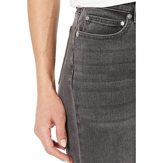  Denim Selma Skinny Jeans in Charcoal Wash Grey Wash 10