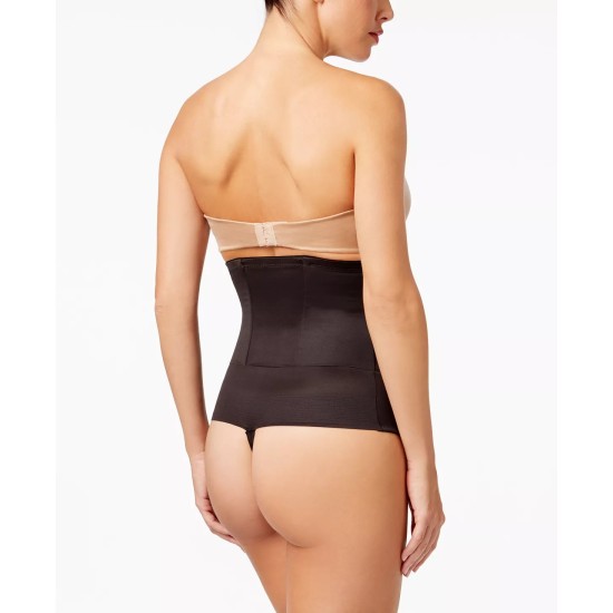 Miraclesuit Womens Shapewear Inches Off Waist Cinching Thong – 2728, Black, Medium