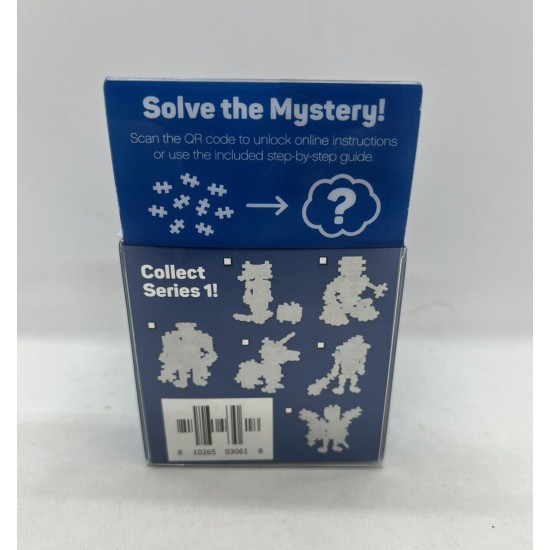 Plus Plus Mystery Makers Series 1 Glow in the Dark Solve the Mystery 50 Pcs Made in Denmark New