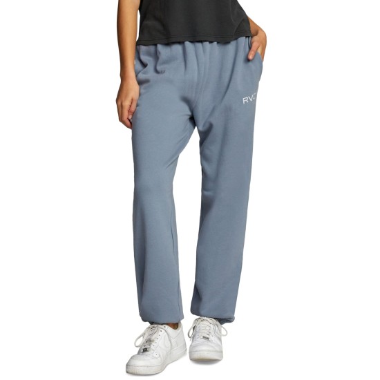  Juniors’ Solid Sweatpants Blue/X-Large