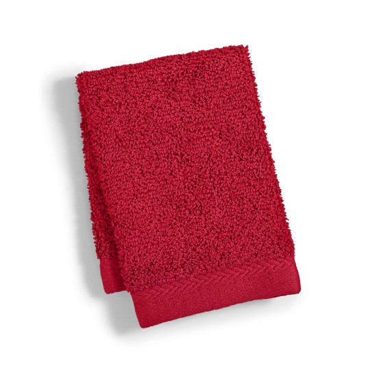  All American II Towels, Washcloth, Red, 13″ x 13″
