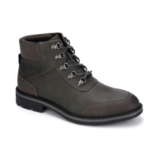 Men’s Bainx Hiker Boots Shoes, Dark Gray, 10.5