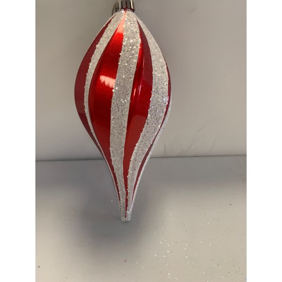  Swirl Drop Ornament