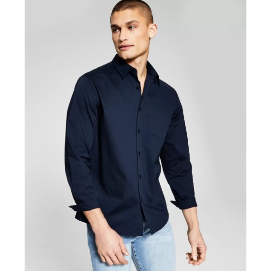  Men’s Long Sleeve Shirt,XL