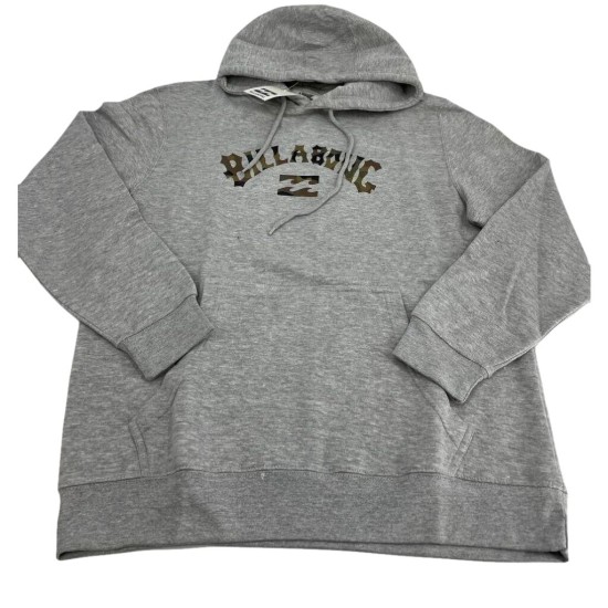  Men’s Hoodie, Hooded Sweatshirt Cotton/Polyester Premium Grey (X-Large) Printed Logo