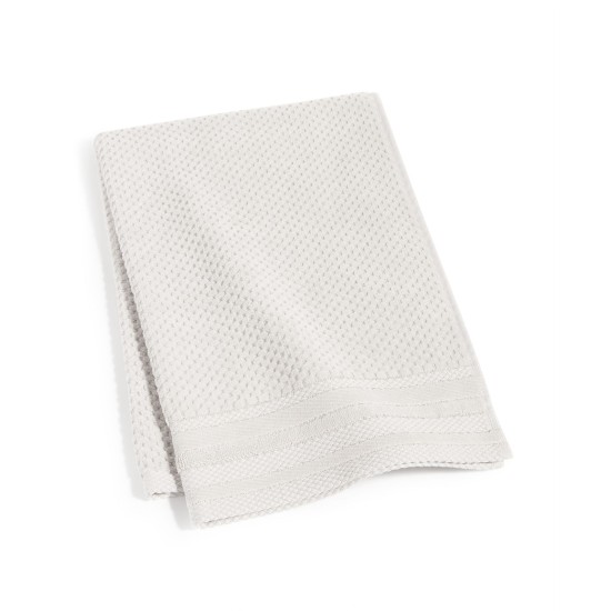  Classic Metallic Stripe Hand Towel, Gray, 20