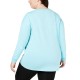  Women's Plus Size Ruched-Side Blouse Pullover Shirt Tops