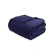  Microlight Plush Oversized Blanket Bedding, Navy, Twin/Twin XL
