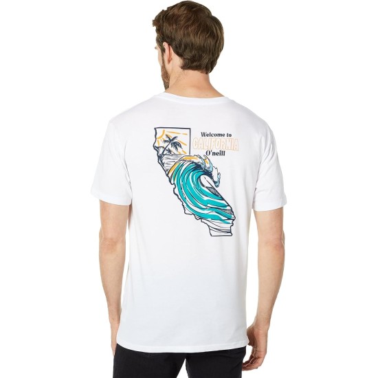 O’neill Men’s Gold Coast T-Shirt, White, M