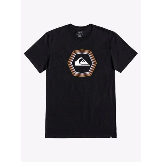  Men’s Short Sleeve Graphic T-Shirt Tee, Black, Small
