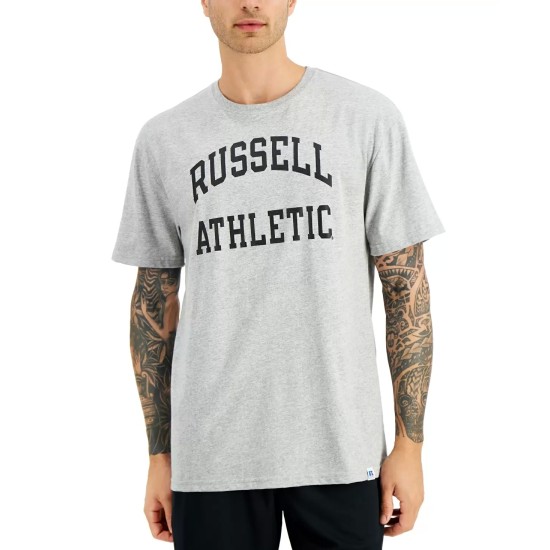  Men's Archie Logo Graphic T-Shirt, Gray, Large