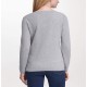  Plus Size Ivy Float Cotton Sweater (Gray), Gray, 1X