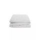  Nina II 3-Piece Geometric Polyester Comforter Sets, White, King