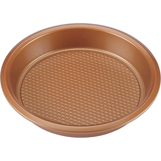  Home Collection Round Cake Pan, Brown