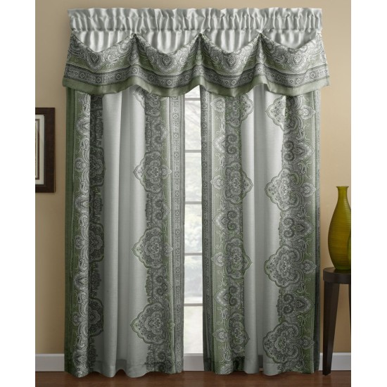 Chapel Hill by  Countess Valance, 72-Inch by 16-Inch, Sage