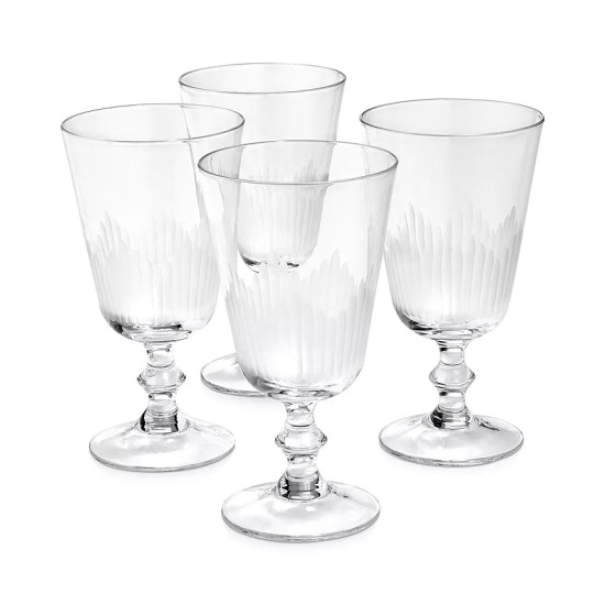  Architect All-Purpose Wine Glasses, Set of 4 (MISSING 1 GLASS)