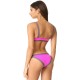 LSpace Women’s Colorblock Farrah Bikini Top, Bright Fuchsia, Medium