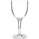  Collection Acrylic Wine Glass, Clear, One