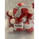  6′ Red-White Candy Christmas Garland