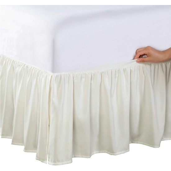  Magic Skirt Ruffled Twin Bed Skirt