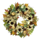  Fall Harvest Wreath, Artificial 30 in