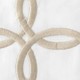 Truffle Gordian Knot 100% Linen Guest Towel, Gold,17X 21