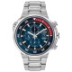  CA0440-51L Eco Drive Silver Stainless Steel Case Chronograph Men’s Watch