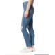  Womens Distressed High-Rise Skinny Jeans, Light Blue, 12
