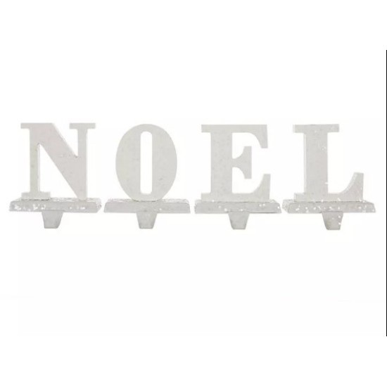  5.91″ H Noel Stocking Holder Set