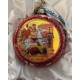 Icon Saint George Ball, Scenic Glass Ornament by 